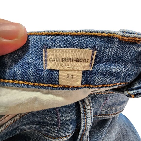 Madewell Cali Demi-Boot Jeans Womens Size 24 - Picture 4 of 4